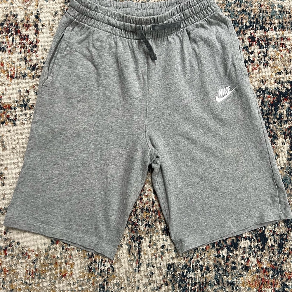 Nike Heather Gray Athletic Shorts
